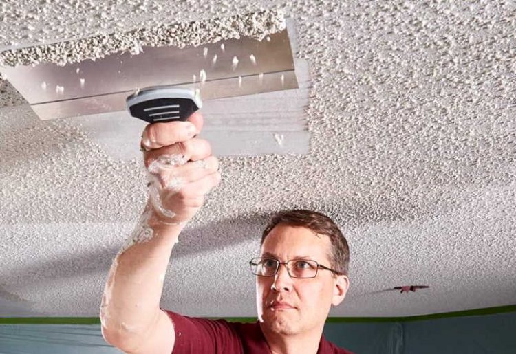 How do you fix a textured ceiling hole? Here is the Option